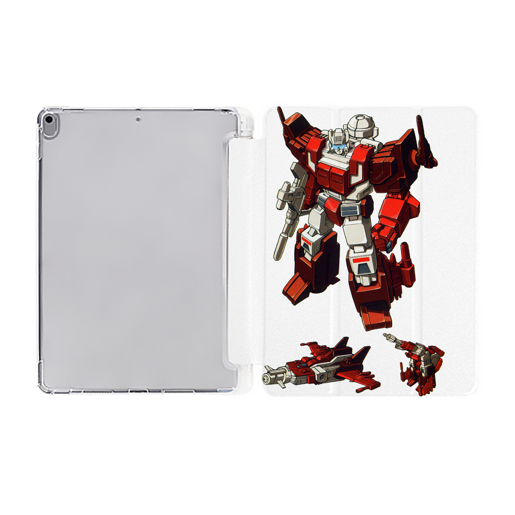 （画像用）  IPad ケース ペン収納付き 三つ折りスタンド PUレザー×シリコン 対応機種9.5/10.5/10.9インチ